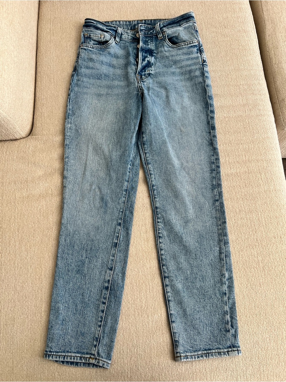 H&M Women's Skinny Jeans - Light Blue Wash